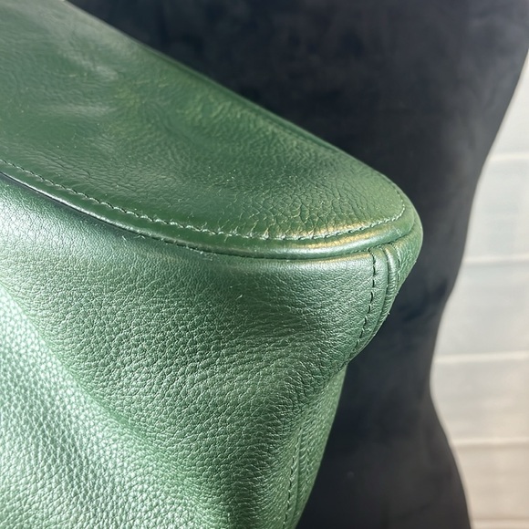 Michael Kors Hunter Green Medium Sized Hobo Bag - Picture 13 of 14